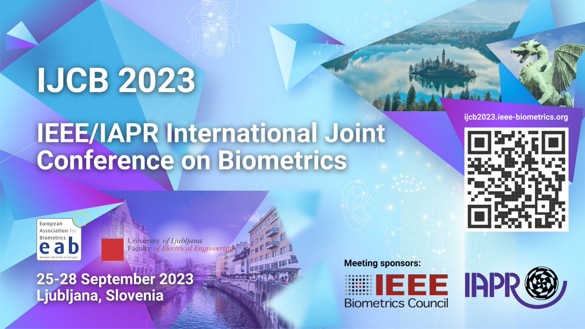 The submission deadline for IJCB has been extended 3 weeks from April 17, 2023, to May 8, 2023. IJCB 2023 will take place in Ljubljana, Slovenia on September 25-28, 2023. For more information on IJCB 2023, please visit: ijcb2023.ieee-biometrics.org