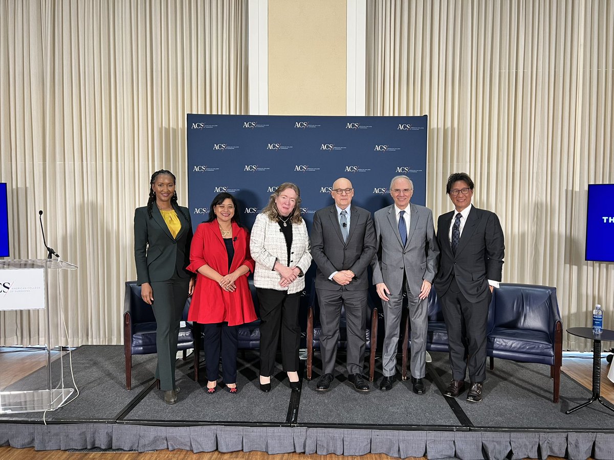AmCollSurgeons's tweet photo. Thank you to @pturnermd, our esteemed panelists, and @TanishaCarino for a great morning and lively discussion! #ACSQuality https://t.co/5doI0ICh3O