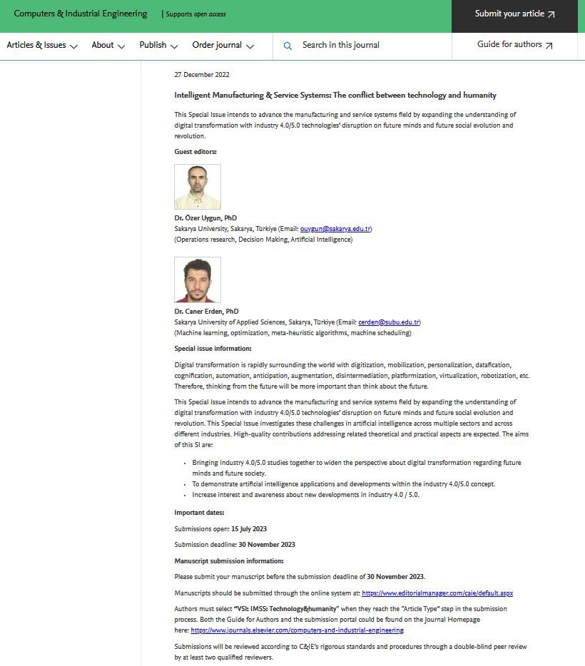 imss_symposium's tweet photo. Special issues of "12th International Symposium on Intelligent Manufacturing and Service Systems" themed Conflicting Between Technology and Humanity are arranged at Elsevier Journal of Computers &amp; Industrial Engineering  and Elsevier Journal of Advanced Engineering Informatics. https://t.co/wr9giWhJo1