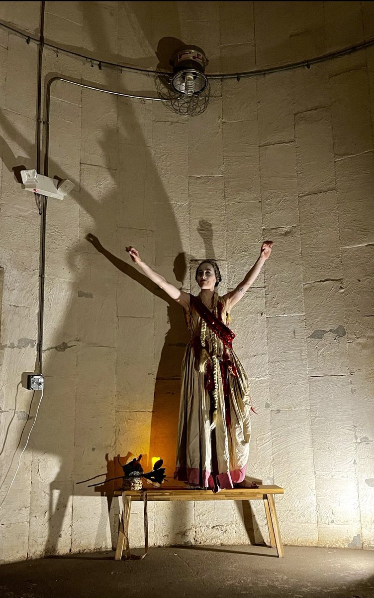 _nick_flynn_'s tweet image. HOW IS IT WE HAVE WALKED THROUGH FIRES &amp;amp; yet are not consumed …our immersive performance of william blake’s masterpiece begins tonight @SawyerYardsHTX come any time 6:30-8:30 to be led through THE NINE DREAMS @TheTankNYC @mitchellcenter @uhcwp @DritaKabashi pictured