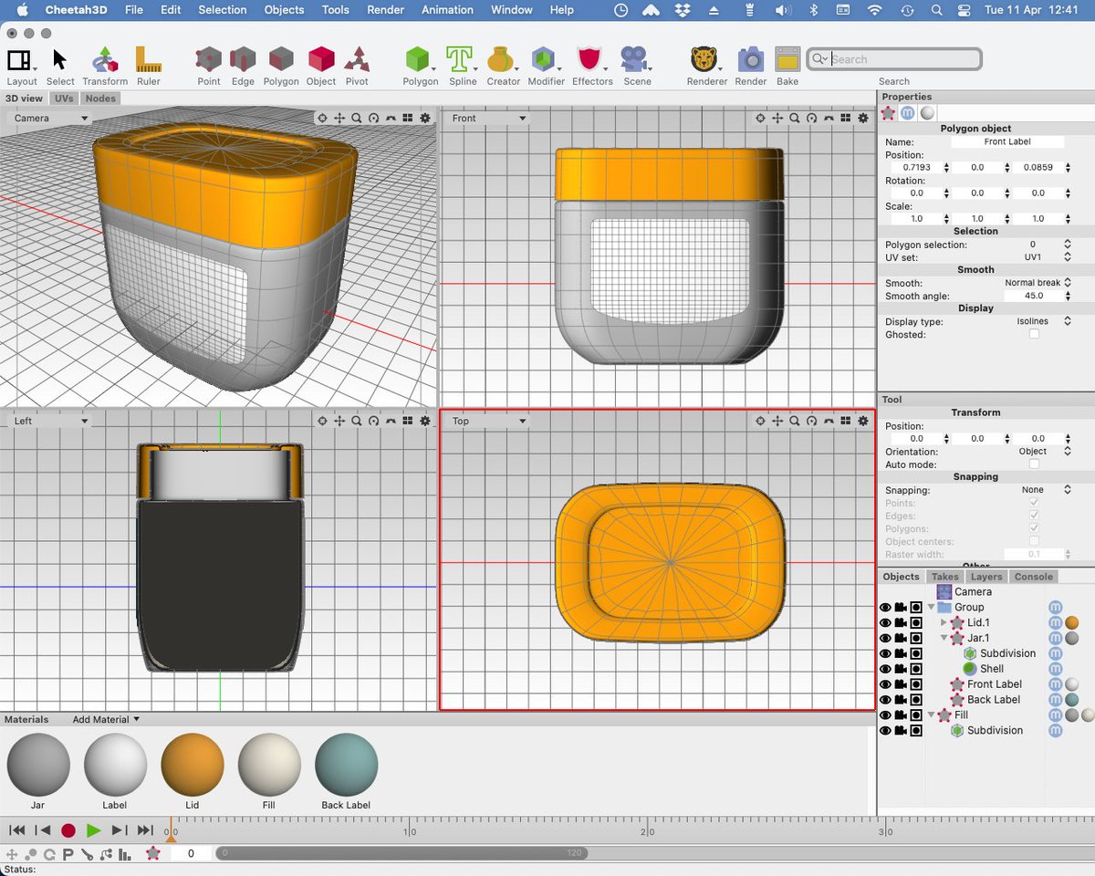 pcbranding's tweet image. Finalising some 3D models of a product that we&apos;re working with for a new baby product.
All ready for labels!
-
#esko @eskocompany
#cheetah3d
#3dmodels
#3dvisual
#packaginggraphics
#ramsgate
#ramsgatecreatives