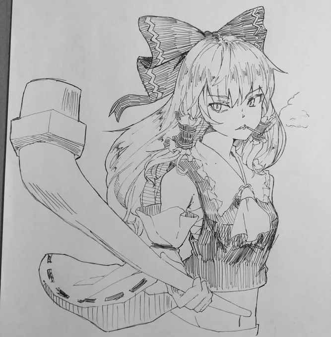 #深夜の真剣お絵描き60分一本勝負 