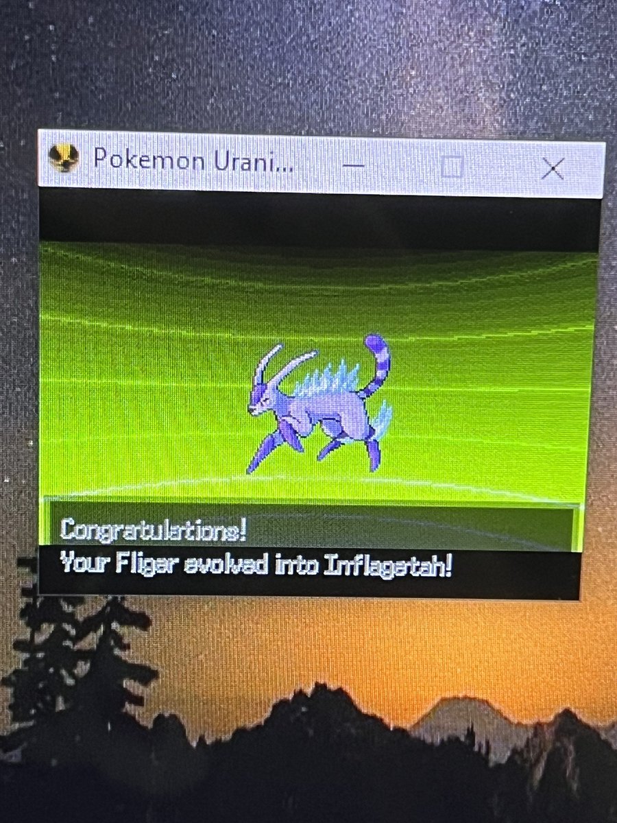 Tsgnwn's tweet photo. Shiny flager after 95 random encounters in uranium with shiny charm (this one's now an inflagetah, 108/194) #pokemon #shinypokemon #flager #inflagetah #pokemonuranium https://t.co/a46hyVMiaw