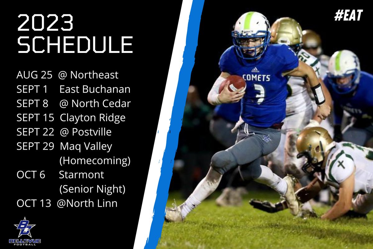 Bellevue Football (@gocometfootball) on Twitter photo 