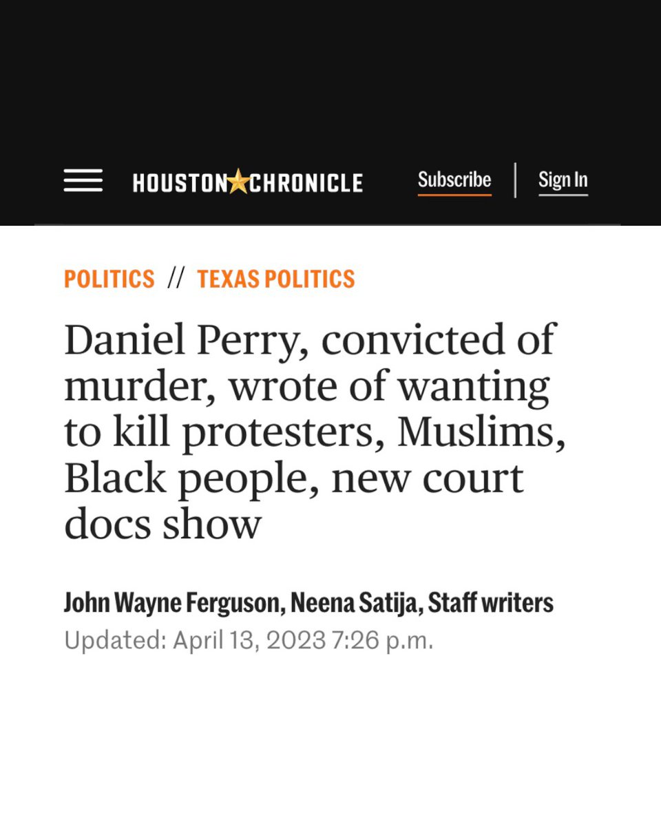 NoLieWithBTC's tweet image. Dan Crenshaw said a convicted murderer who shot a Black Lives Matter protestor shouldn’t only be pardoned but also *compensated.* 

Now texts and social media posts were just released showing the murderer calling Black people “animals” he wants to hunt and saying “I am a racist.”