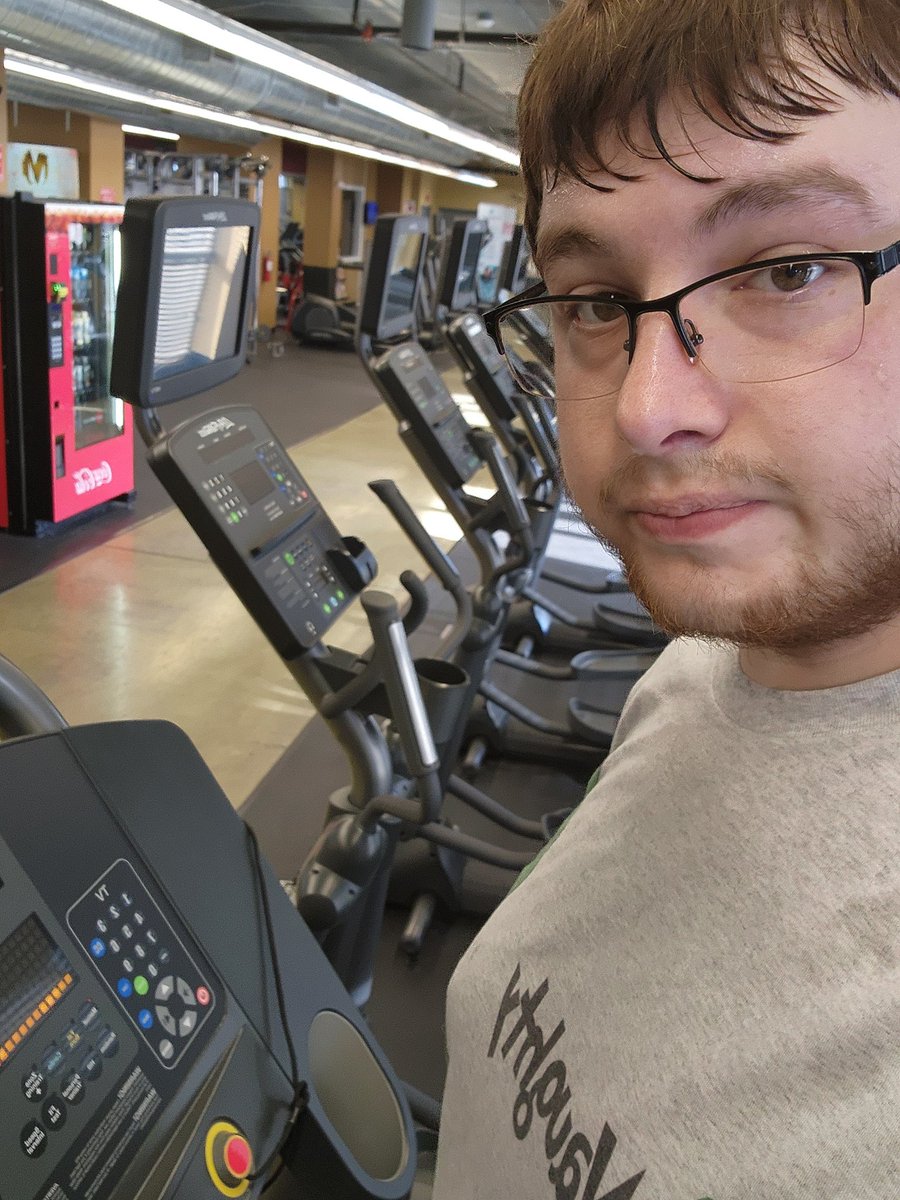thenamesfumbls's tweet image. Working on some mental health stuff, doctor said to go workout for 30min a day. Day 1 down.
I&apos;ll talk more about it on the stream tonight at 7pm,  so check it out!
Twitch.tv/thenamesfumbls

 #sweaty #lightworkout #adhd #twitch