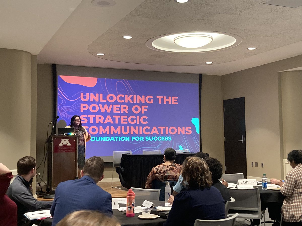 Happy Policy Fellows Day for those who celebrate! 
Thanks to <a href="/psamsundar/">Preya Samsundar</a> from <a href="/k2andcompany/">K2 & Co</a> for breaking down strategic communications for our cohort! <a href="/policy_fellows/">Humphrey Policy Fellows</a> #policyfellows