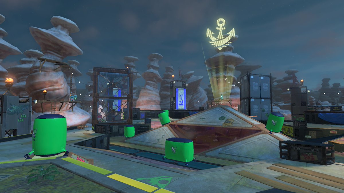 NintendoES's tweet image. En el festival Splatoon × The Legend of #Zelda, los combates tricolor tendrán lugar en un escenario único. ¡No pierdas la ocasión de ponerlo todo perdido de tinta en este homenaje de lo más triangular!