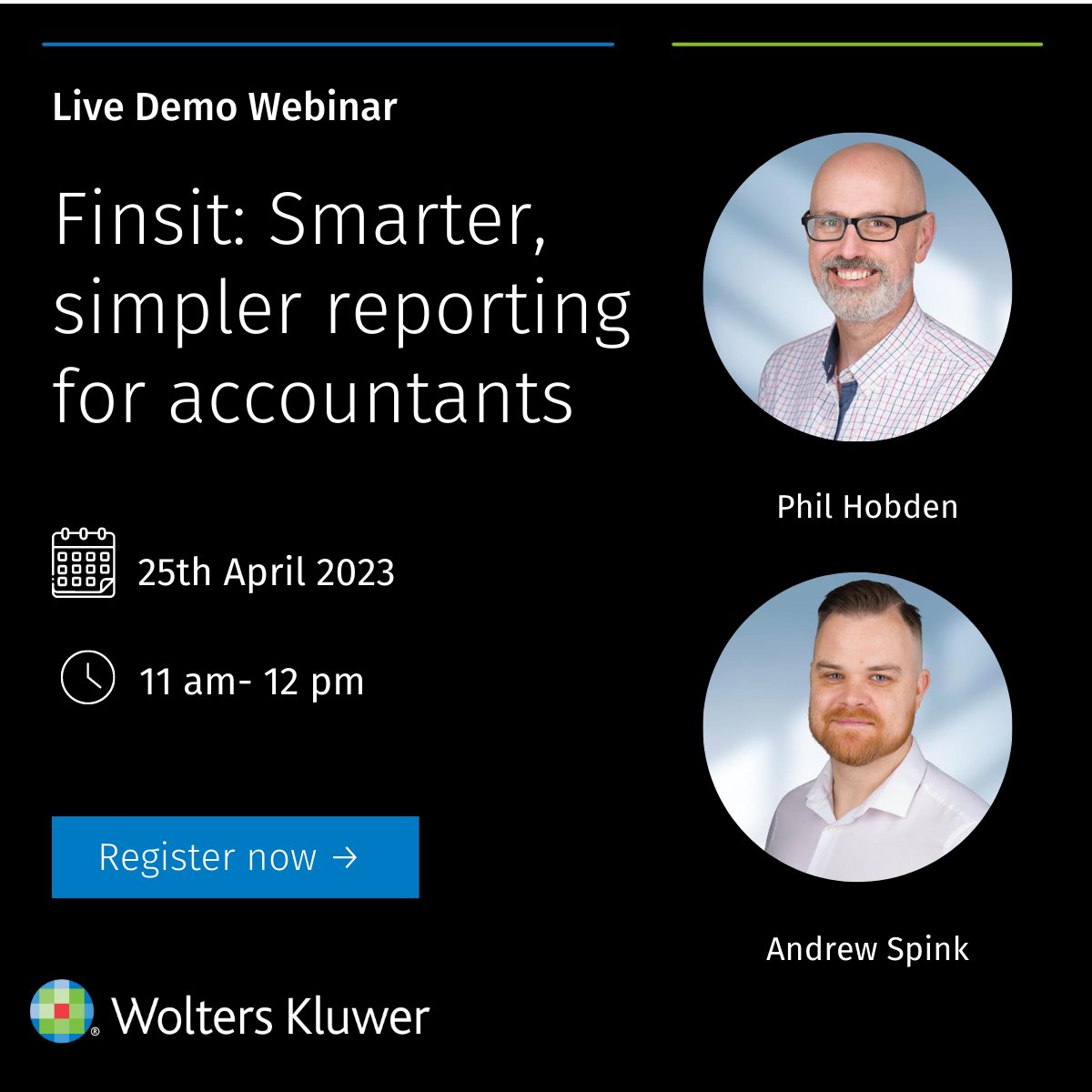 wolterskluweruk's tweet image. Join our webinar for a live demonstration of how you can produce smart reports and forecasts with finsit, and how it now integrates with Xero.
Register Now at bit.ly/3JXLrZL
#wolterskluwer #finsit #softwaredemo #finsitdemo #webinar #financialsoftware #xero #wktaa