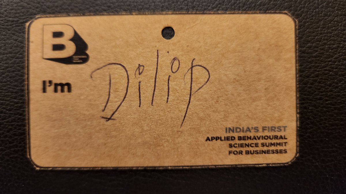 Delighted to be part of Indias first Applied BehSci Summit and share the work done by <a href="/UofT_BEAR/">BEAR UofT</a> #BIOrg Thanks <a href="/1001StoriesIN/">1001 Stories</a> for organizing. <a href="/CassSunstein/">Cass Sunstein</a> @jezgroom <a href="/SSHRC_CRSH/">SSHRC</a> <a href="/rotmanschool/">Rotman School</a> <a href="/KyleBMurray/">Kyle B. Murray</a> @DavidHalpernCEO @NeelaSaldanha