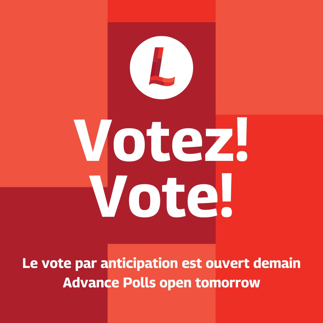 The first day of Advance Polls is tomorrow! 🗳 If you are ready to vote, head to your local polling station to cast your ballot. If you still have questions and would like to chat, please reach out! 😊

Find your polling station: www1.gnb.ca/elections/en/p…