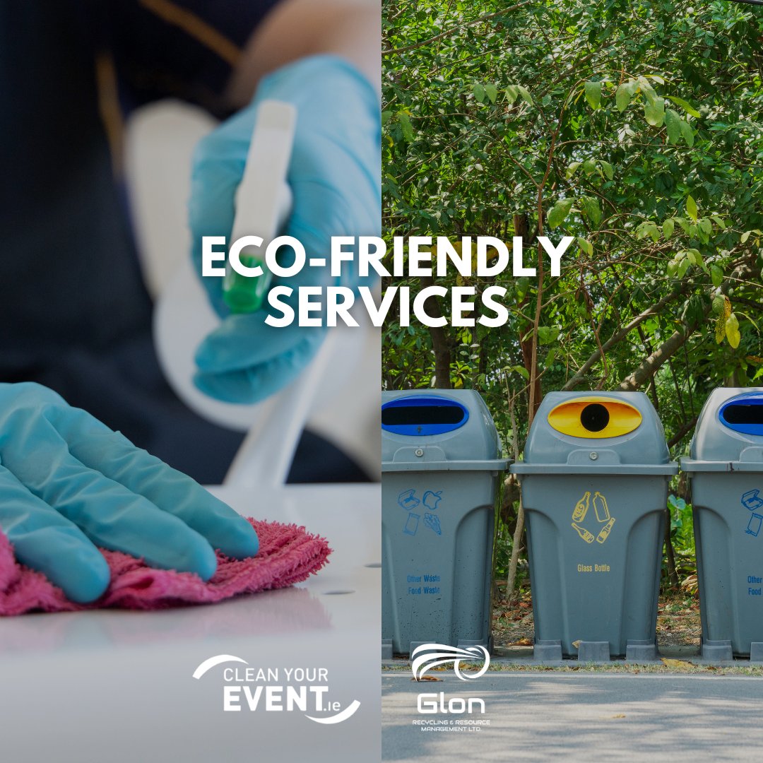 Effective cleaning goes hand in hand with responsible waste management. 🧹🗑️ That's why we partner with @glon_recycling 🤝

Together, we offer cleaning services and waste management solutions to help businesses minimise their environmental footprint. 👍🌳