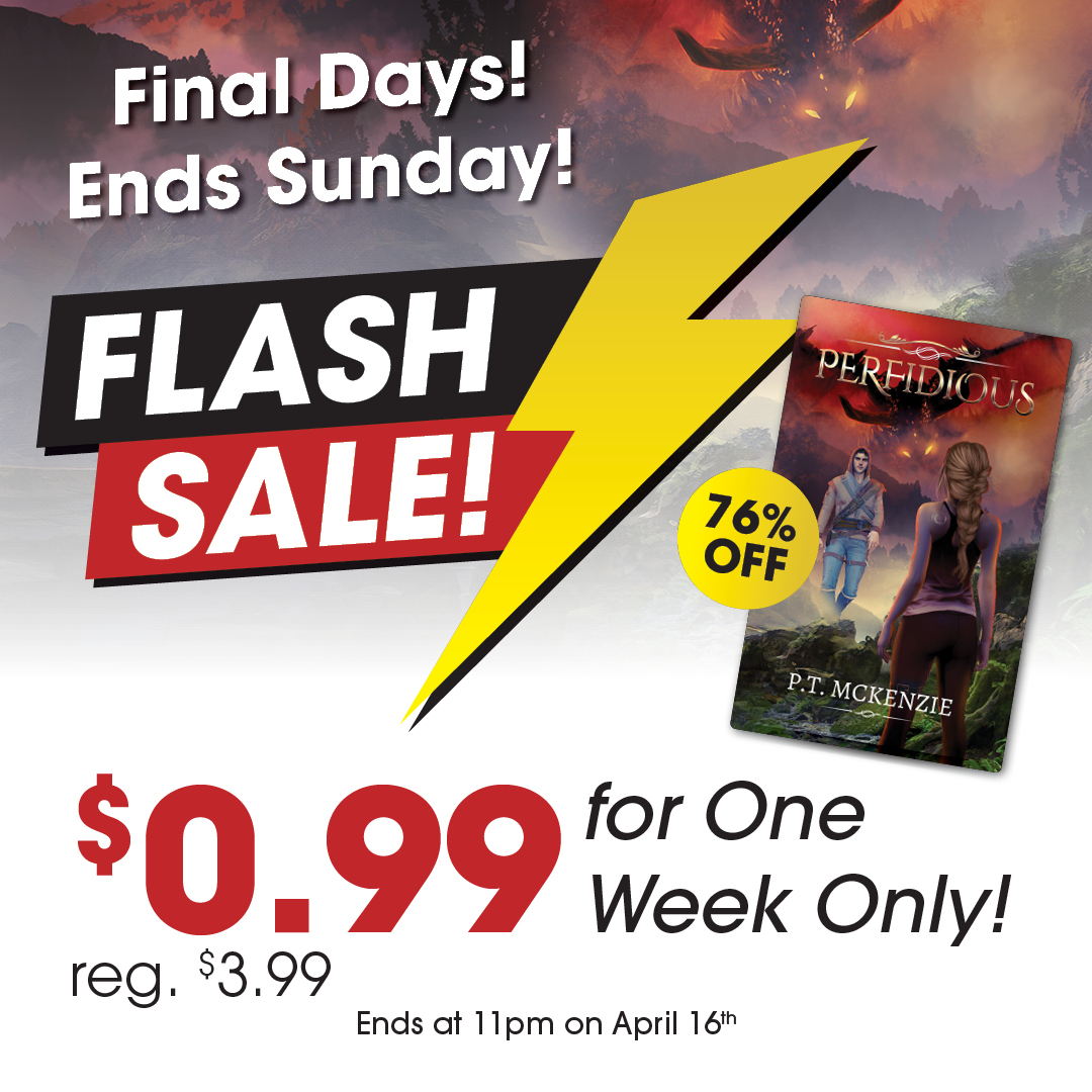 Happy Friday! Perfidious eBook is only $0.99 for 3 more days! That's 76% Off! Hurry before its gone.

amazon.com/Perfidious-P-T…