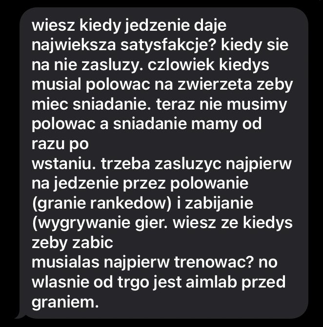 kaesjp's tweet photo. od wczoraj nic nie jadłem, bo nie zasłużyłem

zobaczymy jak dzisiaj będzie

ttv/kaes https://t.co/h0S5WUqmOf