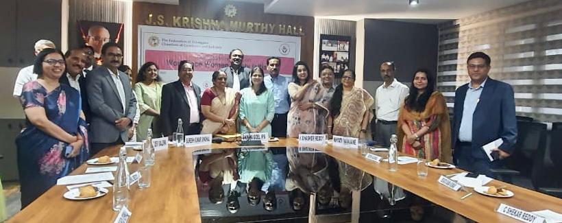 *Had an informational session with Industry Body representatives on Workplace Women Safety <a href="/FTCCI/">FTCCI ™</a> ..Such an inspiring team! No wonder Telengana has highest population of working women in the country!#NHFS5*
<a href="/TiEHyderabad/">TiE Hyderabad</a> <a href="/HYSEA1991/">HYSEA</a>  
<a href="/FicciT/">FICCI Telangana</a>  <a href="/khyati_naravane/">khyatiNaravane</a>
 <a href="/BharaniAroll/">Bharani Aroll</a>