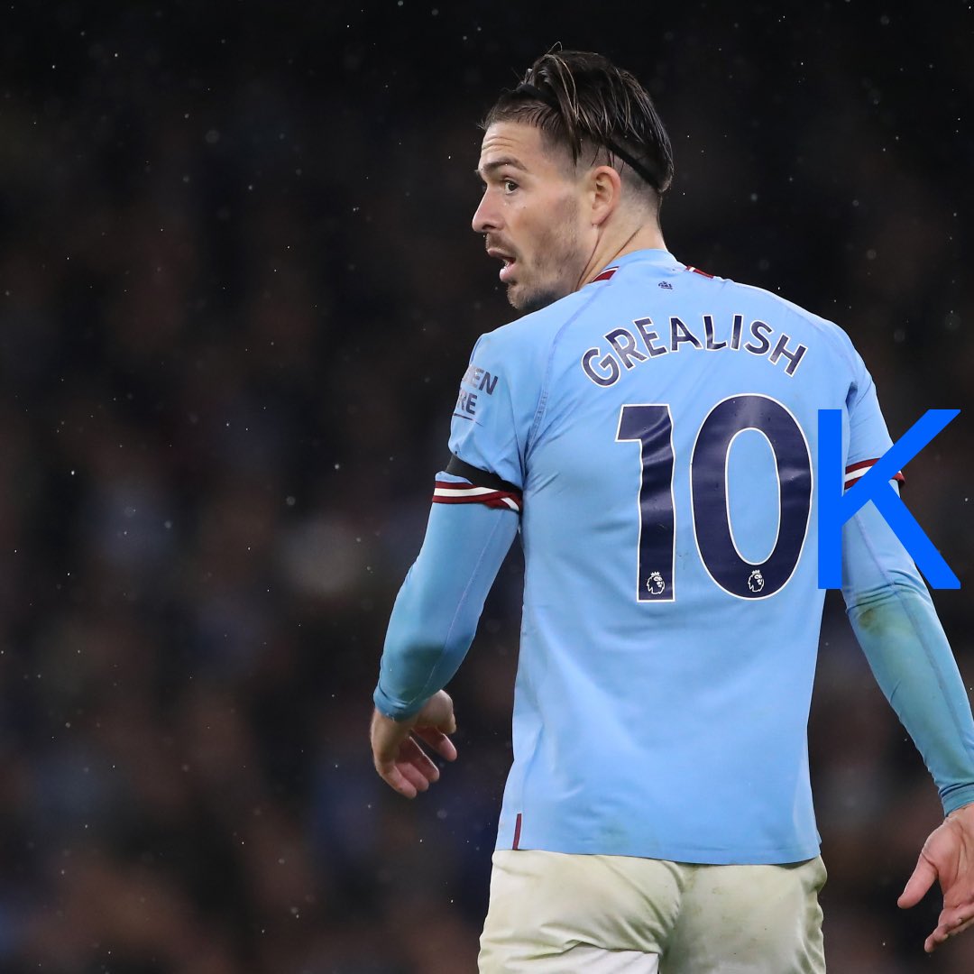 🚨Giveaway Alert 🚨

Wow! 10k followers. Never thought tweeting about my club would help me connect with thousands of City fans around the globe. 

To show my gratitude, I’ll be giving away a new ‘22-‘23 Jack Grealish home kit! 

To win, see instructions below: 
- Like and RT