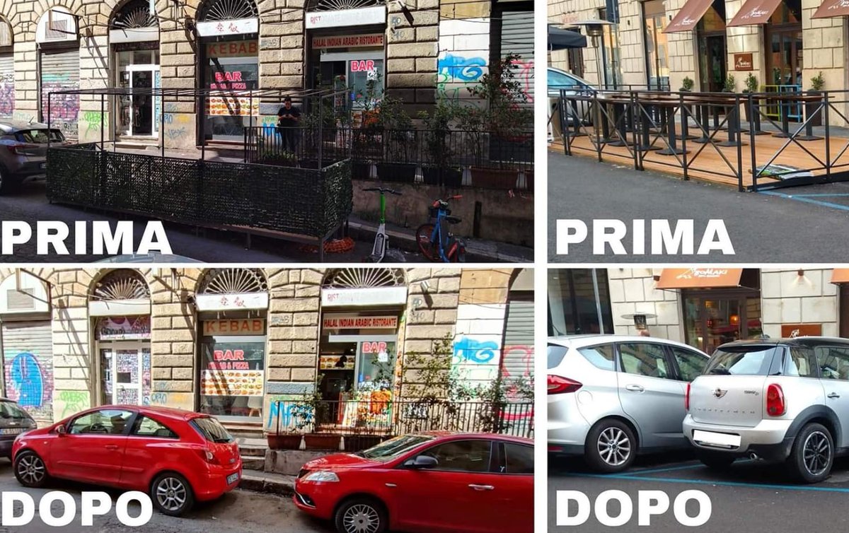 H24Prati's tweet photo. Pedane irregolari su parcheggi per disabili, il Municipio le rimuove - https://t.co/z68mgRA74S https://t.co/b2Fe0TjbxO