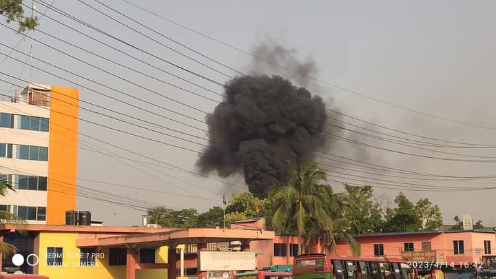 কালিয়াকৈরে থাই এ্যালমুনিয়াম কারখানায় আগুন