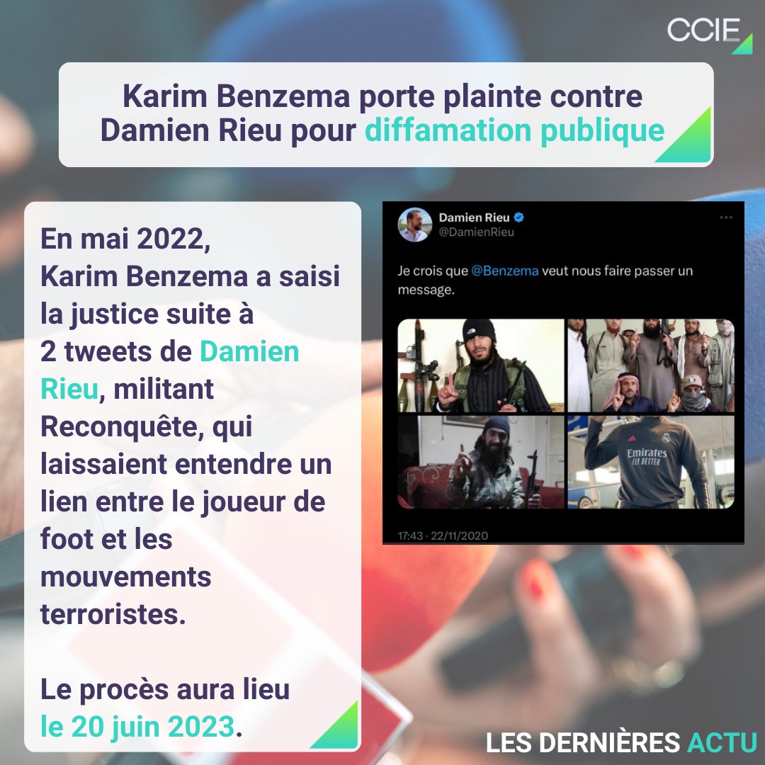 CCIEurope's tweet photo. 🟣 Les actualités de la semaine liées à la lutte contre l'islamophobie.
(suite ⬇️)

#UrgenceAction #CCIE #Islamophobie #FRDeterGate #Benzema https://t.co/UMd8YEfDIZ