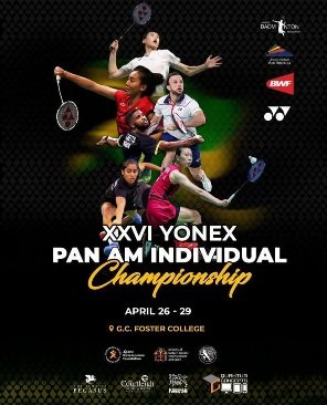 GCFOSTERCOLLEGE's tweet photo. G.C. Foster College will be hosting the 2023 Pan American Championship for Badminton.  April 26-29. #gcfostercollege# #Badmintonpanam# #PanAmChampionship# https://t.co/UOx0oHnUXW