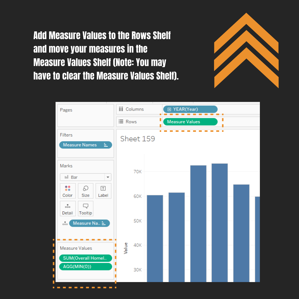 thedataveteran's tweet photo. Hey #datafam! It is time for another #WeeklyTableauTip. This week I am showing you a quick way to make rounded bar charts. Rounded bar charts are a great aesthetic to apply and adds a new modern feel to the tried and true bar chart. https://t.co/KC2InhvCbC