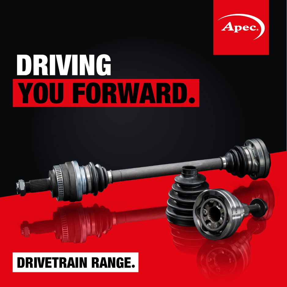 DID YOU KNOW? The Apec Drivetrain range boasts over 830 parts spanning across three product categories: Driveshafts, CV Joints, and Boots & Accessories 🔥

👉Discover the range here bit.ly/3odhi1i 

#ApecAutomotive #Drivetrain #DriveShafts #CVJoints #OEQuality