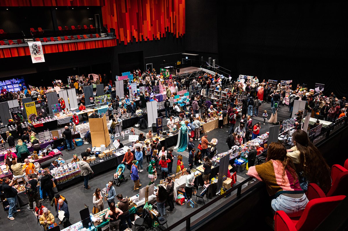 ArenaSwansea's tweet photo. .@The_SCGC is back for 2023, and promises to be even bigger than last year with it being spread across LC Swansea as well as here at the Arena 🃏 

You're gonna need comfy shoes!

More information: https://t.co/OTxy9jxY4z

#Comic #Gaming #Swansea https://t.co/24WKNzlO5E