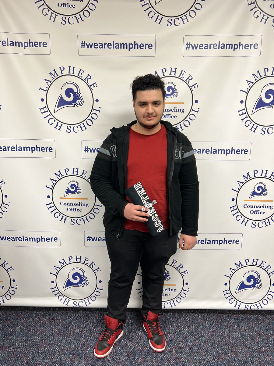 Congratulations to our 
<a href="/LamphereHS/">Lamphere High School | The Lamphere Schools</a> 
senior Martin on his acceptance to 
<a href="/OCCollege/">OCC</a>
Awesome Job Martin!
#wearelamphere