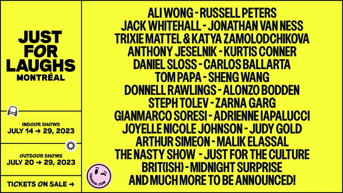 JUST FOR LAUGHS tweet media