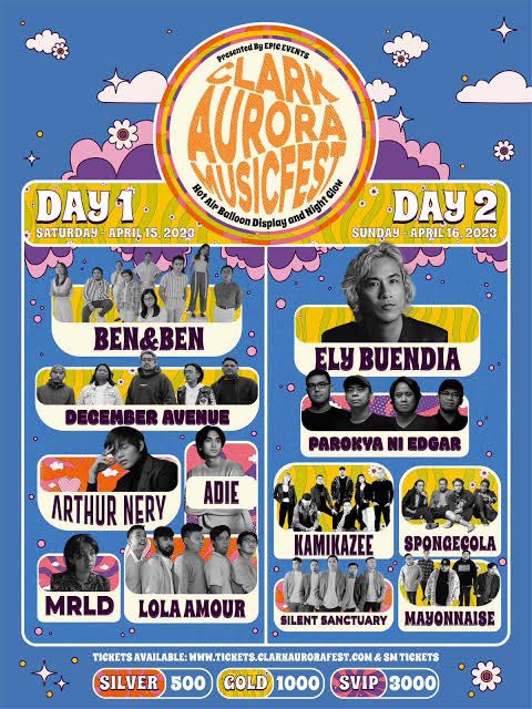 ninasunss's tweet photo. WTS LFB #AuroraFest2023 

- april 15 (day 1)
- 2 silver tickets
- same price

tickets will be sent via email after payment. dm me 📩 https://t.co/iWllRCO7dA
