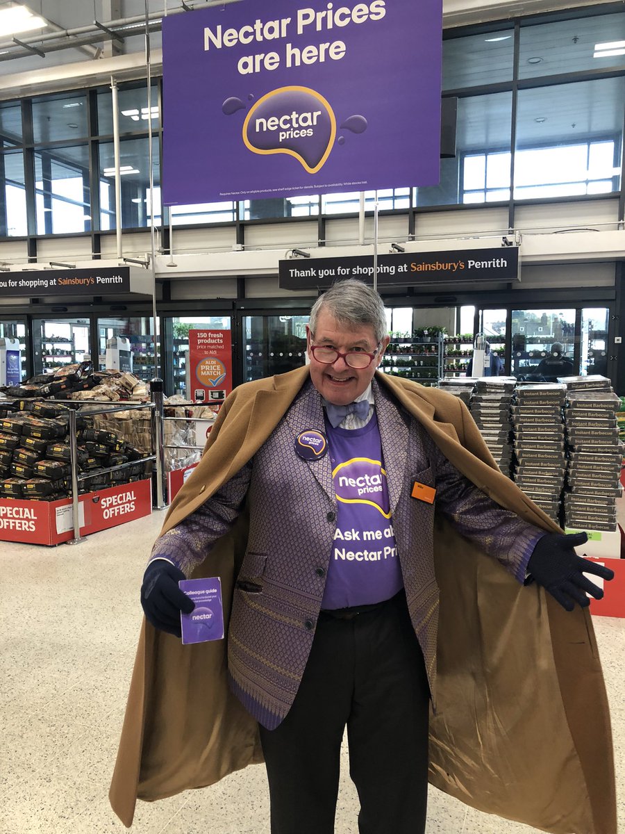 AlanMcViety's tweet photo. Spotted in Sainsburys Nectar Man https://t.co/yDmNgkBzy8