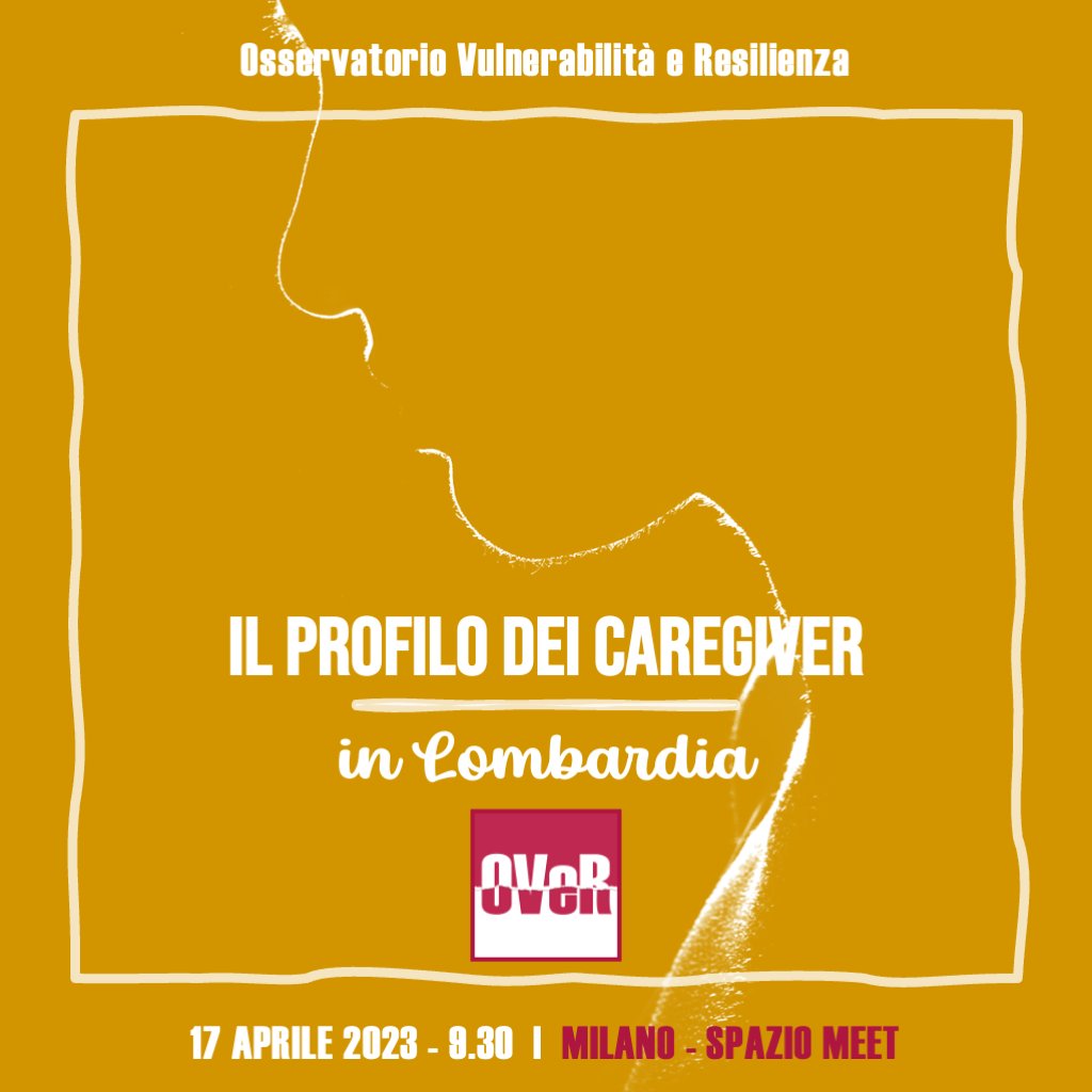 aclilombardia's tweet photo. 📌Lunedì #17aprile (9.30-12.30), presso MEET   
Programma 
📌10.30 Presentazione del Report #OVerR 2023
"Sotto pressione: caregiver familiari e lavoro di cura in Lombardia" - Sergio Pasquinelli e Francesca Pozzoli (IRS - Istituto per la Ricerca Sociale)
https://t.co/GC0sz8LO5X https://t.co/XnwNDg7Kuo