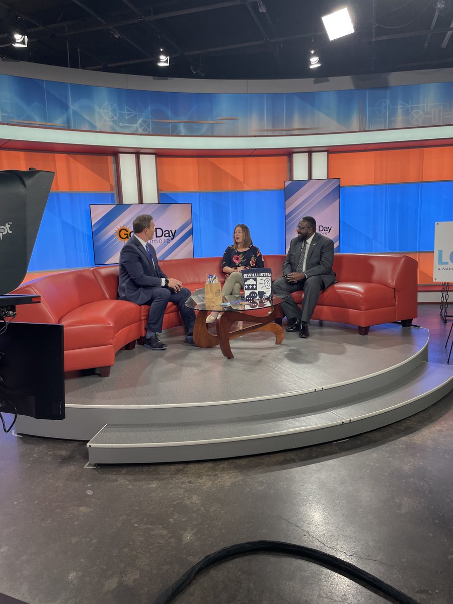 Thank you @FOXBaltimore and @TomRodgersNews for hosting @TowsonVPSA and our partners at the National Alliance on Mental Illness! #IWillListen #TUProud