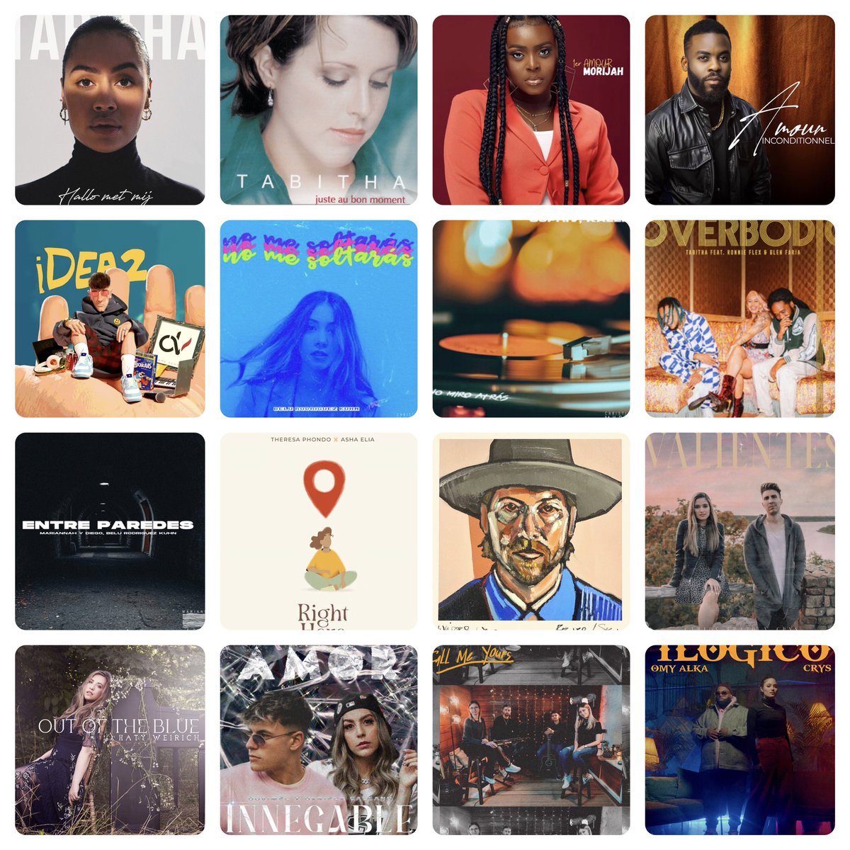 GideonLapwater's tweet photo. Music for 4/9/13: A splendid week of new discoveries (had to wait until this morning for two new singles) #TabithaFoenAFoe
#TabithaLemaire
#Sophiv
#Morijah
#KerdyVuvu
#Duvimel
#DanielaGaleano
#MariannahYDiego
#BeluRodriguezKuhn
#AshaElia
#TheresaPhondo
#ccmtwitter https://t.co/xR8mbf5w5Q