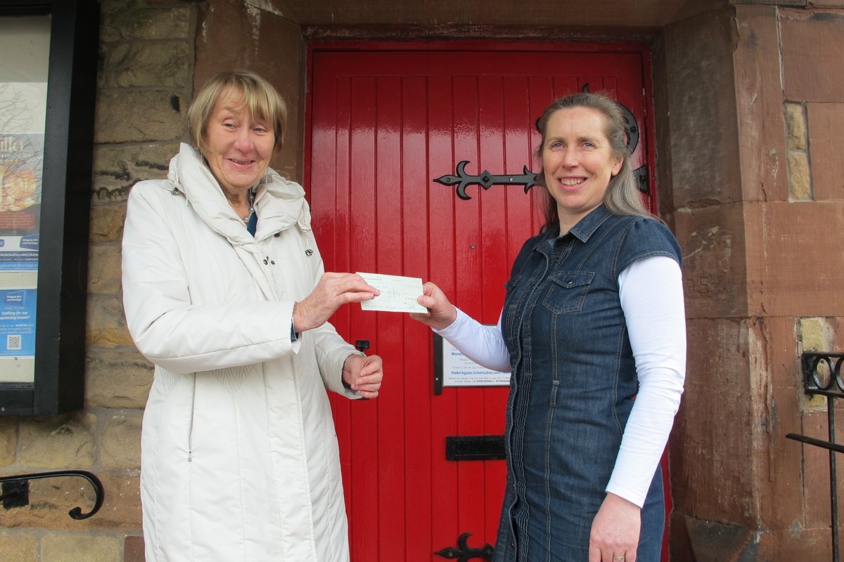 The Art Society has kindly donated £250 towards the #InMyShoes project (photographed below). 

Their aim is to enjoy and support the arts and they are delighted to support the Kirkgate with its wide range of arts and local and social history work.

theartssocietycumbria.org.uk/Home.aspx