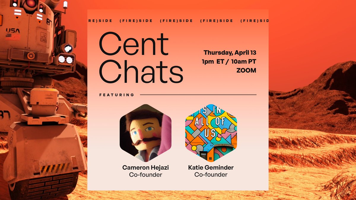 gwenobrien's tweet photo. Still loving my slides from our @Cent Chat yesterday. 😍 #workappreciation 🥰 #evidence 🚀 #gratitude #centchat

Mars-themed because we just won #1 Web3 Product of the Month. 😜https://t.co/8lZ2Xf70MO https://t.co/5Aoi35L667