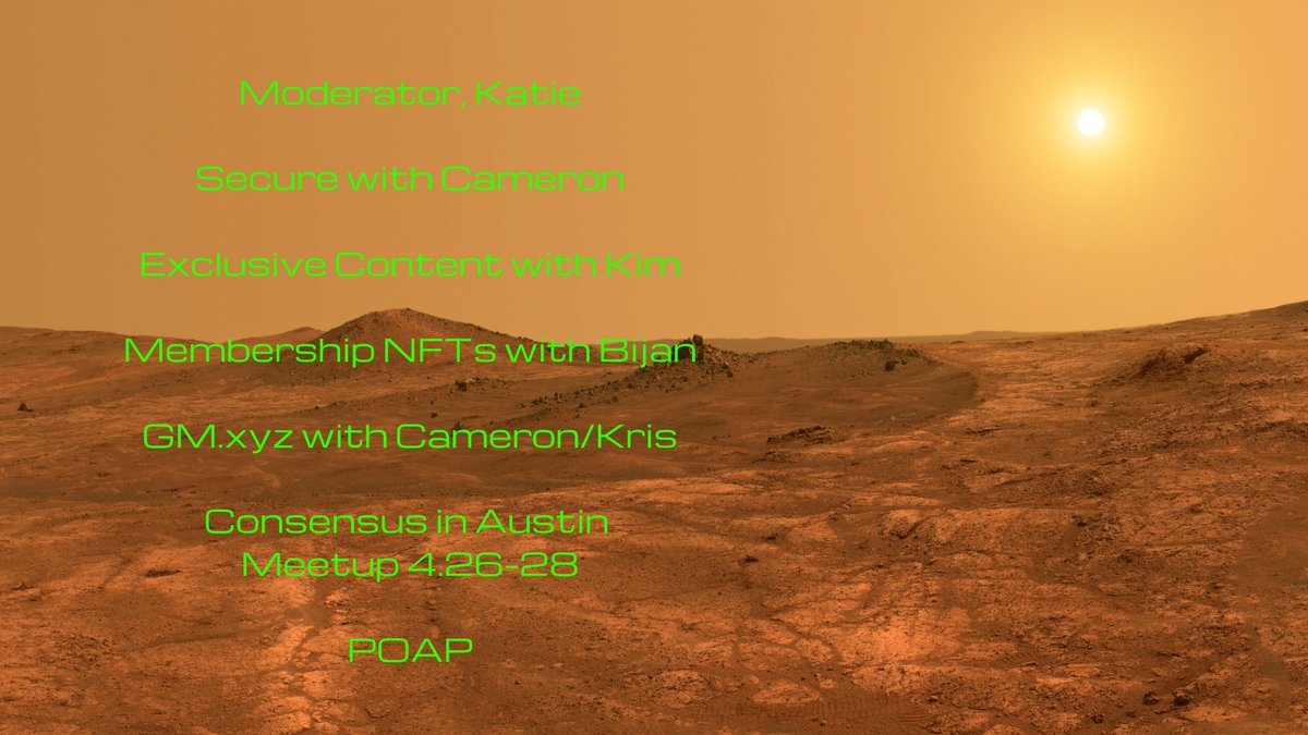 gwenobrien's tweet photo. Still loving my slides from our @Cent Chat yesterday. 😍 #workappreciation 🥰 #evidence 🚀 #gratitude #centchat

Mars-themed because we just won #1 Web3 Product of the Month. 😜https://t.co/8lZ2Xf70MO https://t.co/5Aoi35L667