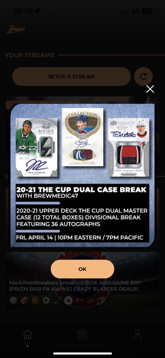 OffDutyCards's tweet image. MOVIE NIGHT TONIGHT!!!! @LoupeTheApp at 10pm EST, the GREATEST HOCKEY BREAK IN LOUPE HISTORY. Spots still available, 2 master cases of 20/21 The Cup. See you there!!!
#hockey #sportscards #boxbreaks #thehobby #hockeycards #thecup