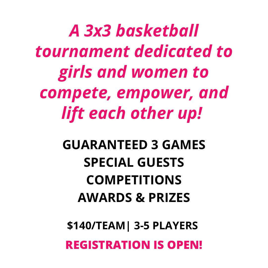 Our Because We Can. 3x3 basketball tournament is coming to #kingston Ontario on June 24 at St. Lawrence College!! Register your team today! 

leadthrusport.ca/3x3kingston/