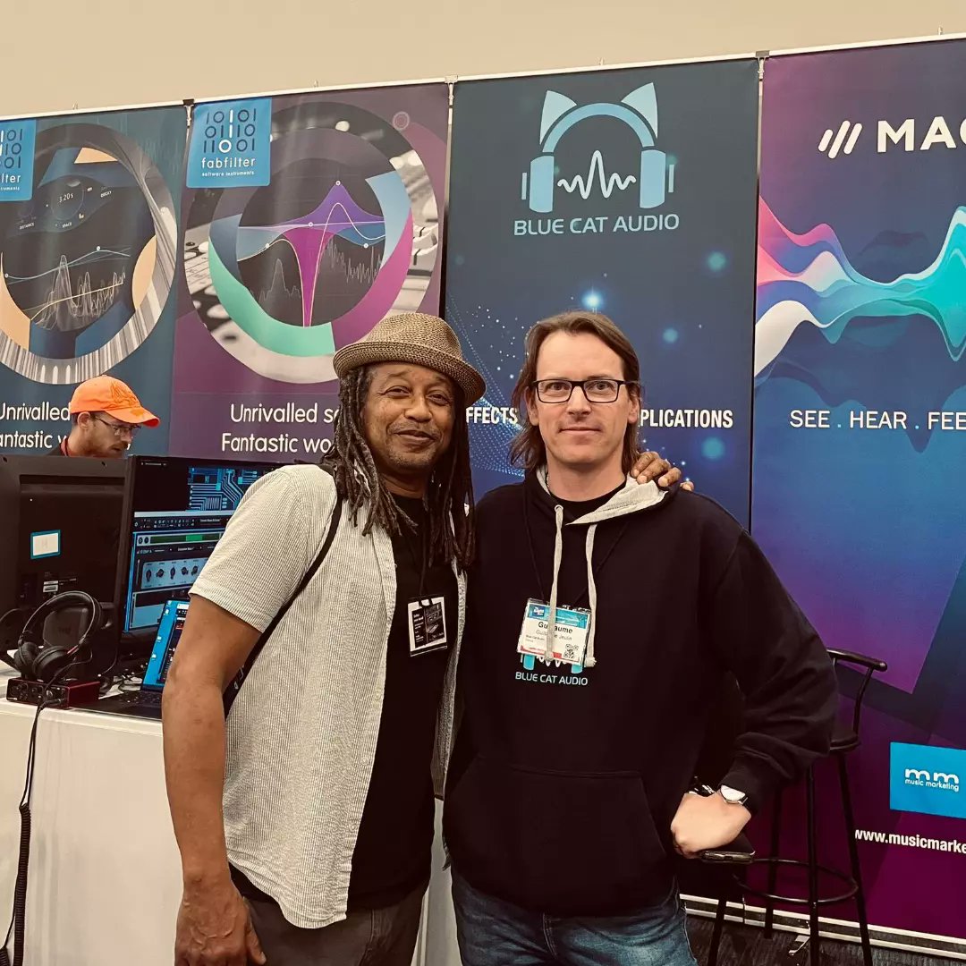 bluecataudio's tweet image. Having a great time at the NAMM Show ! Please stop by our booth #16300 (ACC North) to try the new Fader Hub and Axiom V2!

#bluecataudio #namm2023 #audiosoftware #audioplugins