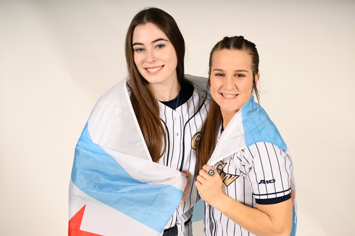 Homecoming games this weekend for Chicago-area natives Lily Hanafin and <a href="/mags_greco13/">Maggie Greco</a>.

Catch our inaugural series against Loyola Chicago tomorrow and Sunday on ESPN3!

#RaiseHigh | #Together