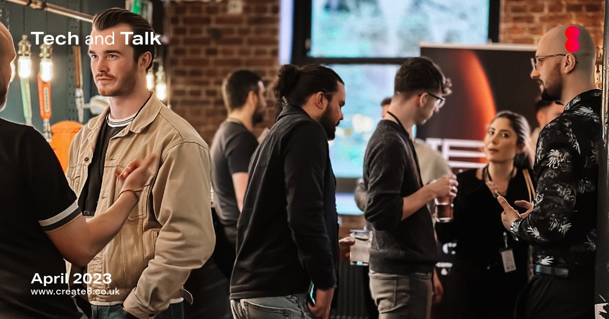Create8Ltd's tweet image. Thank you to everyone who joined us yesterday for our very first Tech and Talk. We’re already looking forward to the next one!
#Create8 #TechAndTalk