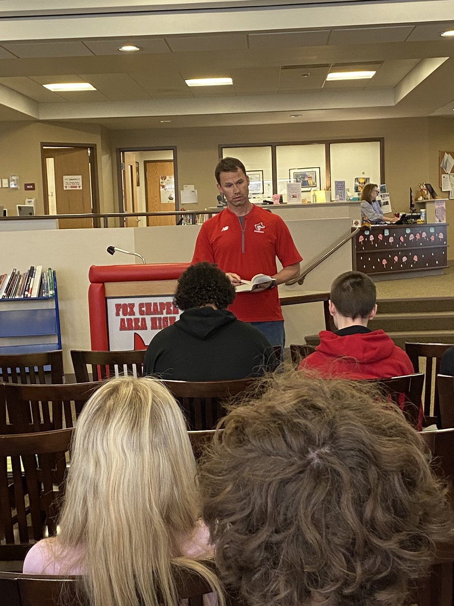 FCAHS Library (@fcahs_library) on Twitter photo Mr Bandurski is treating the classes to a reading from The Princess Bride by William Goldman #fcreads23 Mr Bandurski is treating the classes to a reading from The Princess Bride by William Goldman #fcreads23