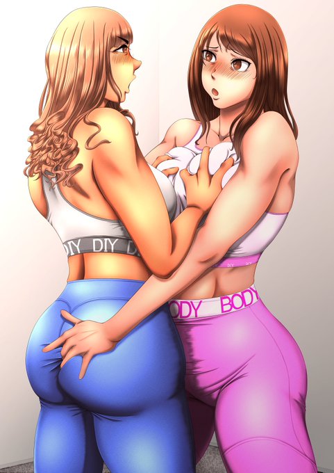 乳揉みVS尻揉み高画質版。 