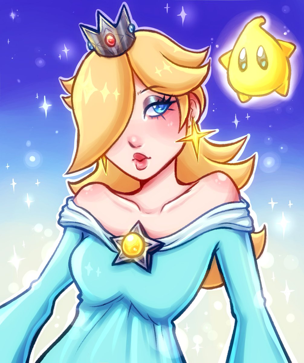 saw the mario movie recently and wanted to make some fanart of my favorite mario character, Rosalina! ⭐✨ . . . . #supermario #supermariomovie #supermariofanart #mariomovie #mariofanart #rosalina #rosalinafanart #animeart #digitalart #digitalartist #artistsoninstagram #artist