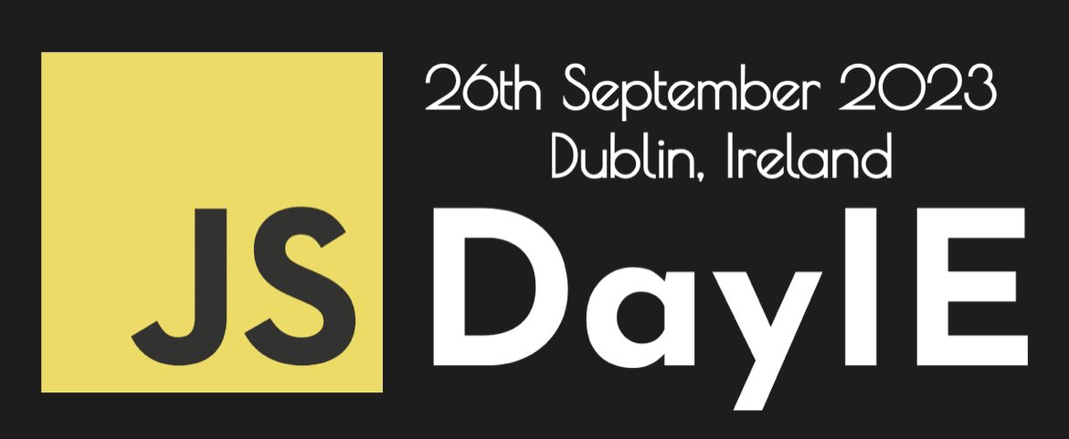 BelfastJS (@belfastjs) on Twitter photo We are super excited to partner with the amazing folks at @JSDayIE to share discounted tickets to their upcoming conference. This is an amazing conf full of amazing speakers including co-organiser <a href="/chrislaughlin/">Chris Laughlin</a>
Pick up a ticket and see us there ๐ฅณ
ti.to/wolk-software-โฆ We are super excited to partner with the amazing folks at @JSDayIE to share discounted tickets to their upcoming conference. This is an amazing conf full of amazing speakers including co-organiser <a href="/chrislaughlin/">Chris Laughlin</a>
Pick up a ticket and see us there ๐ฅณ
ti.to/wolk-software-โฆ