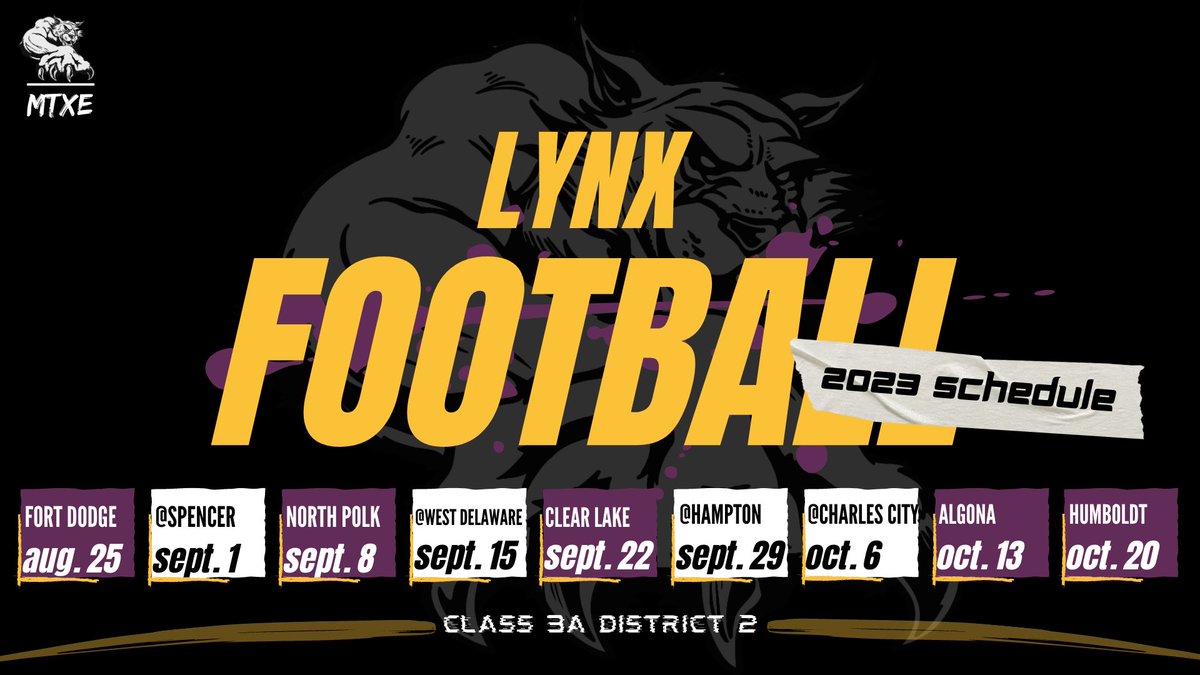 👀 2023 Schedule #MTXE