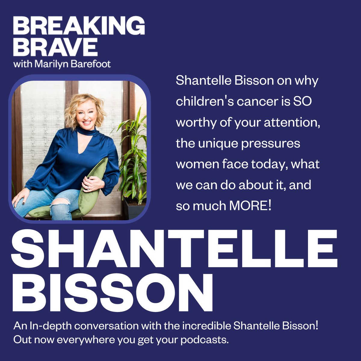 MarilynBarefoot's tweet photo. WOW !!!! @shantellebisson what an incredible episode !!! You are a strong, BRAVE woman who is breaking the cycle of generational trauma !
Please listen to this #breakingBrave episode here!
https://t.co/YNUdjx9zD2
And please leave us your thoughts !!!
πππππππ https://t.co/fWXvk1W3tr