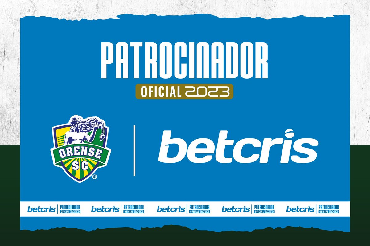 Orense_SC's tweet photo. ¡𝗕𝗘𝗧𝗖𝗥𝗜𝗦 𝗔𝗣𝗨𝗘𝗦𝗧𝗔 𝗣𝗢𝗥 𝗘𝗟 𝗘𝗤𝗨𝗜𝗣𝗢 𝗗𝗘 𝗟𝗔 𝗣𝗥𝗢𝗩𝗜𝗡𝗖𝗜𝗔! 🤝💚

Agradecemos a nuestro patrocinador oficial @betcrisecuador, por renovarnos su apoyo en la presente temporada. 👏👏

#LlegaronLosOrenses #ConGarraYCorazón #PatrocinadorOficial https://t.co/uZM7wDwlaK