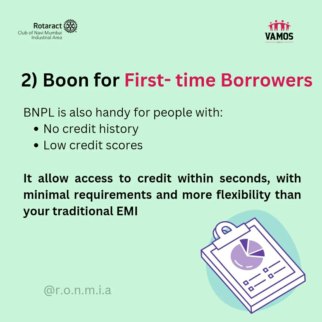 RONMIA_5's tweet photo. What could be better than buy something and paying for it later?👀

Well, BNPL can make it happen but you have to use it wisely.

Disclaimer: This content is only for information purpose.

#bnpl #FinancialCrisis #FinancialLiteracyMonth #Finance #education #Featured #explorepage https://t.co/xpenugUIQW